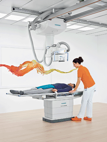 Image: The Multix Fusion system for routine radiography (Photo courtesy of Siemens Healthcare).